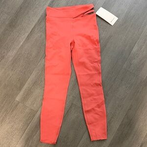 Coral Lululemon Leggings